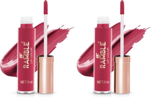 Image of Matte Quin Lip Color| Matte Texture|Long Wear |Smudge Proof |Waterproof-6ml (MQ Round-220) (Pack of 2)