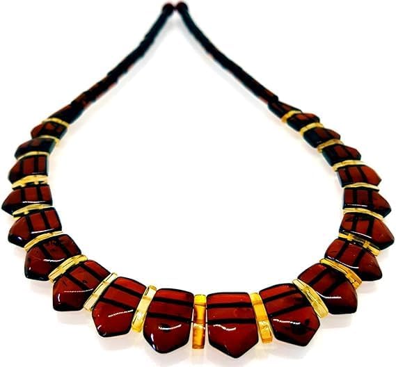 Baltic Amber Necklace Collar Women/Certified Genuine Baltic Amber