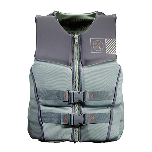 Hyperlite Prime CGA Wakeboard Vest Mens Sz M Slate
