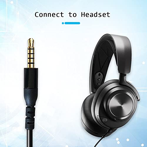 Cable de reemplazo compatible con SteelSeries Arctis Nova Pro miniatura 3