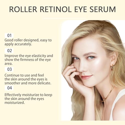 Sérum rétinol yeux roller effaceur de ridules et cernes sombres - 6