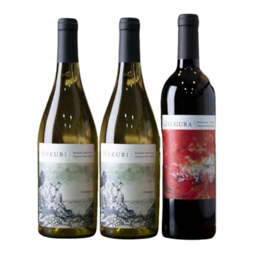 岡山ワインバレー 荒戸山ワイナリー醸造の赤ワイン・白ワイン 3本セット 各750ml