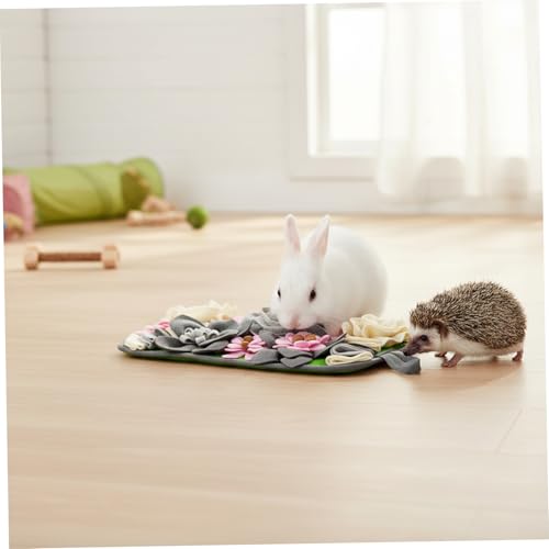 Juguete de alimentación interactivo para conejitos y erizos en casa 5
