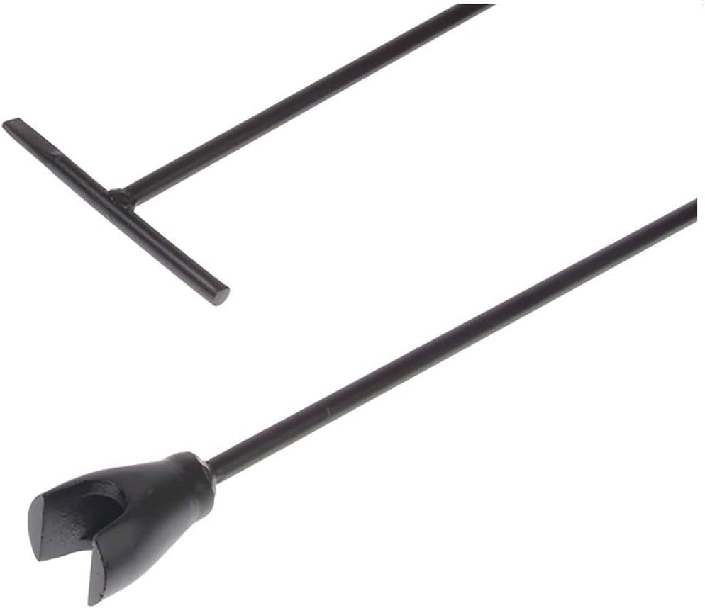Unibos | Universal Stopcock Key | Long T-Handle Drain Stopcock | Water Manhole Stopcock | Alloy Steel Head | Key Wrench | Combination Stop Cock Key | 1 Meter Long