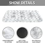 furrybaby-Dog-Bed-Mattress-for-Dog-Crate-Dog-Bed-Soft-Comfortable-Pet-Bed-Pad-with-Non-Slip-Bottom-Machine-Washable-Cat-Bed-Dog-Kennel-Pad-for-Large-Medium-Small-DogsS-24x18in-Light-Grey