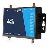 1. Routeur Wi-Fi 4G LTE: Bénéficiez d'une connectivité Internet haut débit avec un débit DL/UL maximal de 150/50 Mbps. Ce routeur de qualité industrielle garantit une communication de données fiable et une transmission Wi-Fi optimisée. Diverses normes Wi-Fi et modes de chiffrement garantissent des performances stables et sécurisées.