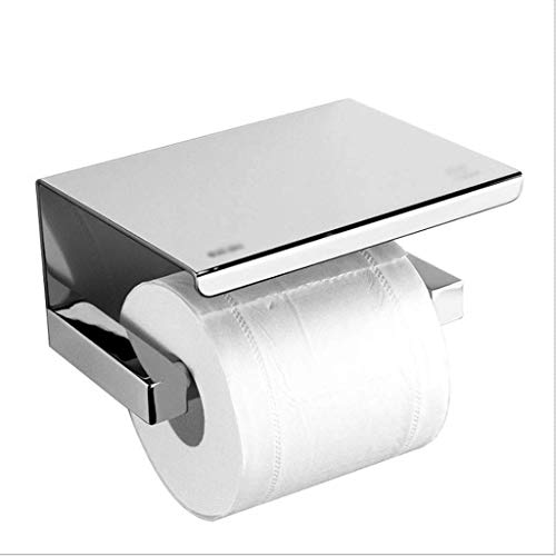 Gaojian Edelstahl 304 Wand Wand Toilettenpapierhalter, Toilettenpapierhalter, mit Selbstkleber für Badezimmer