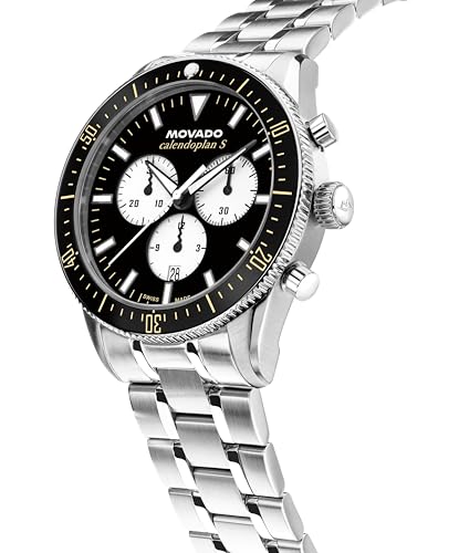 Image of Movado Heritage Calendoplans Men's Swiss Quartz Chronograph Watch