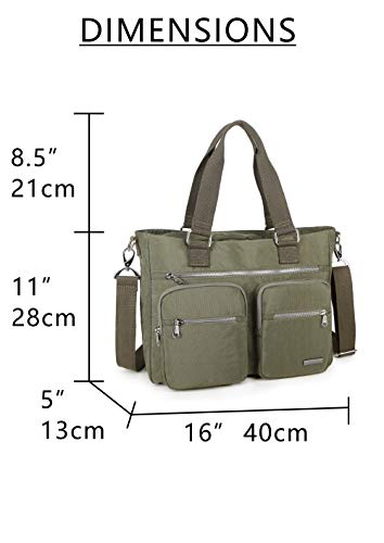 Water Repellent Nylon Shoulder Handbag - Laptop Tote Briefcase Clinical Bag2