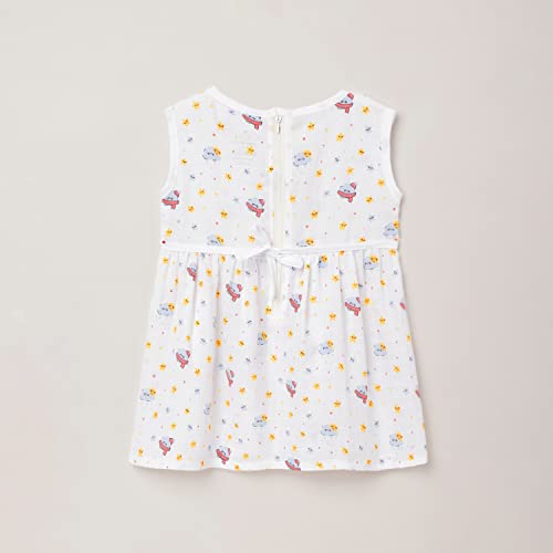 Image of The Boo Boo Club 100% Organic Cotton Muslin Printed Frock Dress for Baby Girls and Kids