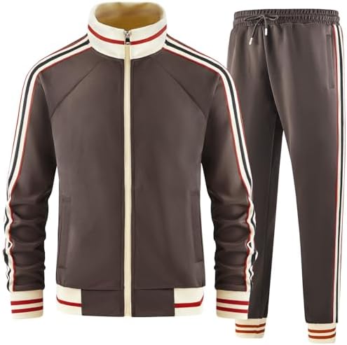 dioxoib Men's Track Suits for Men Set mens track suits 2 piece set (pack of 2)