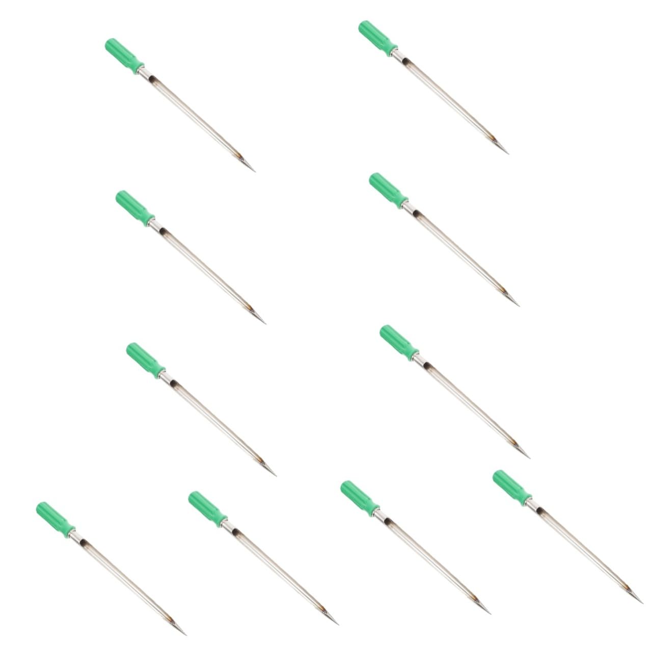 BESPORTBLE 10pcs Stainless Steel Rice Grain Sampling Tool Soil Sampler Probe for Farm Use Multifunctional Sampling Tool