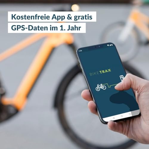 GPS-Tracker für E-Bikes — Bosch Generation 4 - Smart kompatibel, lückenlose GPS-Übertragung in Europa — Diebstahlschutz, Echtzeit-Tracking mit Handy-App — inkl. SIM & Zusatzakku