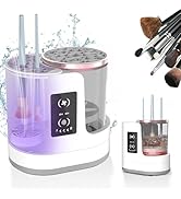 NettoyeurPinceauMaquillage,MachineDeNettoyageDePinceauxDeMaquillage3en1,NettoyantPinc...
