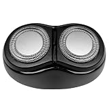 Testina di ricambio completa per rasoio elettrico da uomo, compatibile con rasoi Philips serie S300 S301 S311 S321 S330 S331 S360 (nero)