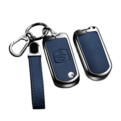 BLCAOPS �Ԃ̃L�[�P�[�X�J�o�[�z���_�[�V�F���t�H�u�}�c�_ 3 5 6 �V���[�Y M6 RX8 MX5 2 �{�^���L�[���X�v���e�N�^�[�o�b�O�v(C-blue keyring)