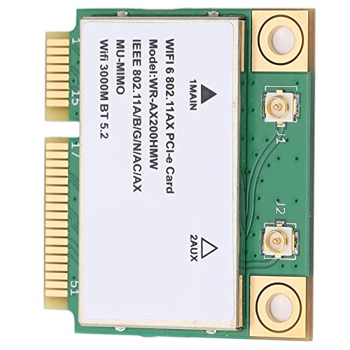 Keenso Durable WIFI6 Wireless Net Card con Tecnología Mu Mimo Multi Hilo para Conexión Fluida miniatura 3