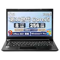 Amazon.co.jp: 【整備済み品】ノートパソコン S73 13.3インチ FHD 軽量