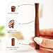 Boderi Quit Smoking Inhaler Wooden with 4 Packs Double Mint Flavored Cotton Cores, Refreshing Support Smokeless Inhaler Help Break Bad Habits