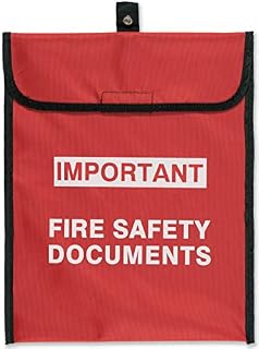 Firechief HSDA4 Soft Pack Document Holder, A4, Red