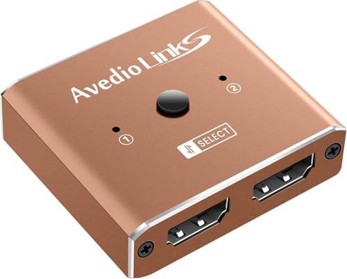 Amazon | 【8K@60Hz】avedio links HDMI 切替器 2入力1出力 / 1入力2