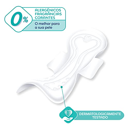 Absorvente com abas LIBRESSE Pure Sensitive Regular Dia, Libresse