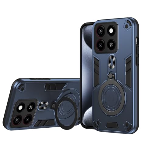 Coque ZTE Blade A35 antichoc avec béquille magnétique noire