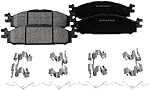 SureStop Front Brake Pad Set 2-Wheel Set Compatible with 2011-2019 Ford Explorer, 2010-2018 Taurus, 2011-2019 Flex, Fits 2011-2012 Lincoln MKS