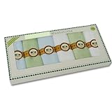 Bamboo Viscose Washcloth Towel Natural Organic Soft Resuable Hypoallergenic Baby Face wipes for Sensitive Skin as Shower Gift(6PK-Blue) BlueSnail