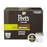 Title: Peet's Coffee, Dark Roast Decaf Single Serve Coffee Pods - Decaf House Blend 32 Count (1 Box of 32 Pods)