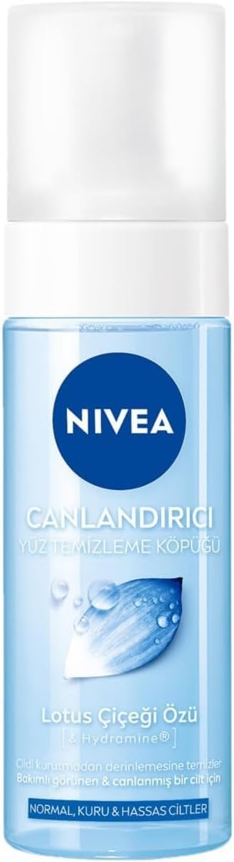NIVEA Yüz Yıkama Köpüğü Canlandırıcı, Normal Ciltler 150 ...