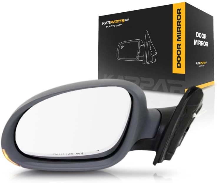 For Volkswagen Jetta 2005 06 07 08 09 2010 Door Mirror Driver Side | Power | Heated | w/Signal Light | Paint To Match | Replacement For 1K1 857 507 DF 9B9 | VW1320122