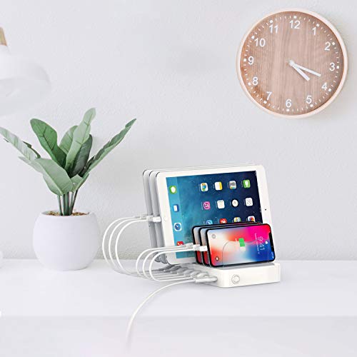 SooPii Premium 6Port USB Charging Station Organizer Rental Recon