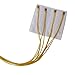 Strain Gauge, 3AA 350 Ohm Strain Gauges Used in Mechanics Experiment for Material, Industry or Science (4 Pack) (AG-Strain Gauge-350-3AA)