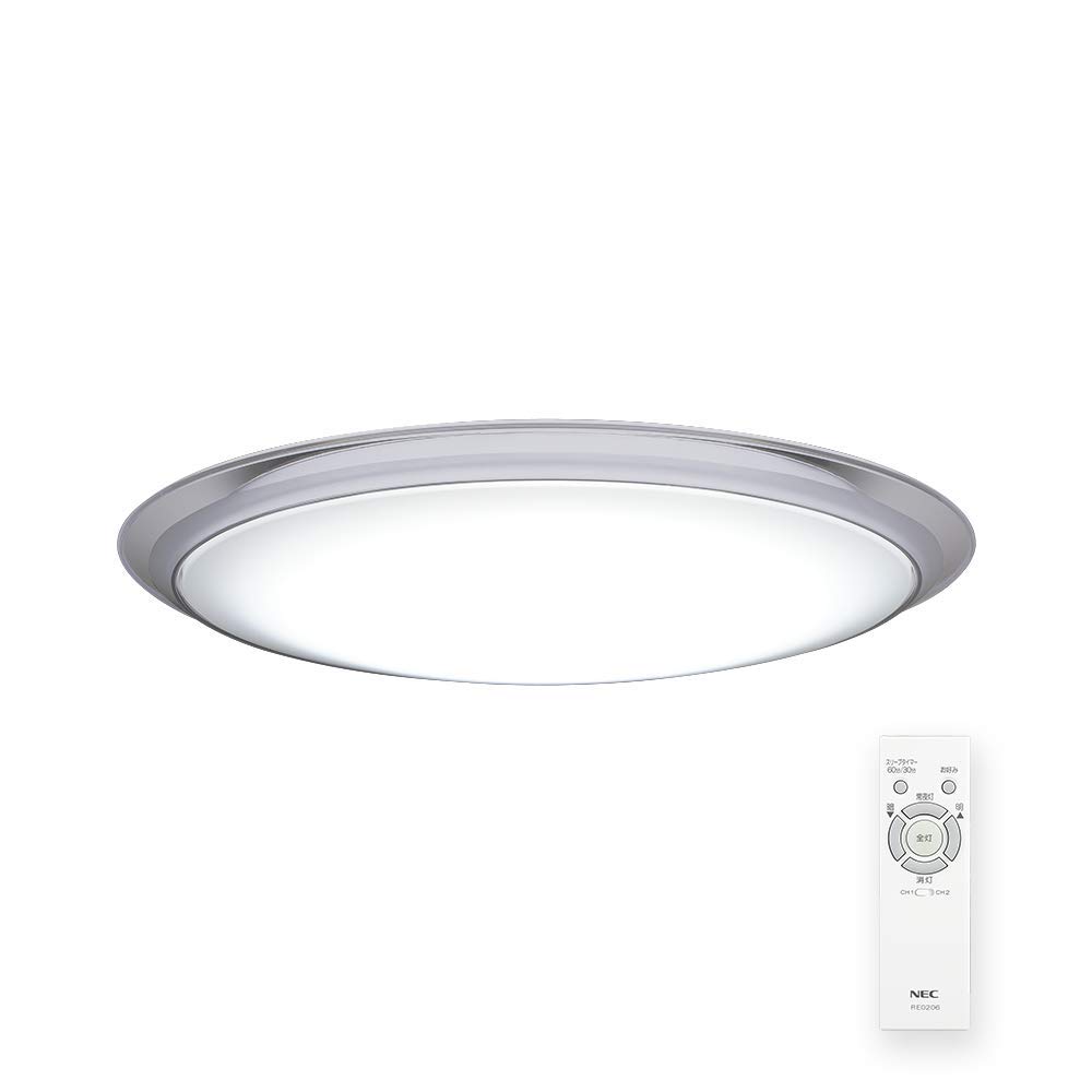 NEC製14畳LEDシーリングライト Amazon | HotaluX(ホタルクス) LEDシーリングライト HLDZE14209