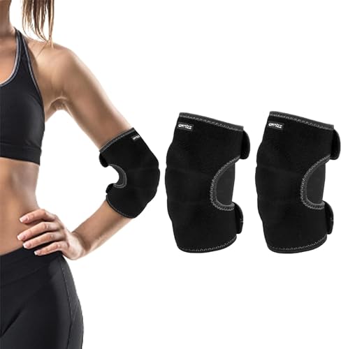 ONTYZZ Kids Elbow Pads with SBR Pads Breathable Stretchy Cotton Elbow Pads Adjustable Elbow Pads for Sprots YM