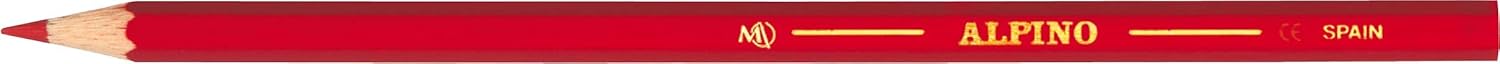 Alpino 722854 - Coloured Pencils, Wallet of 24 - Assorted Colours