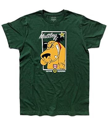3stylershop Muttley Vulture Squadron - Camiseta para Hombre | Ya disponible en tu tienda friki favorita! En mundofriki.es!