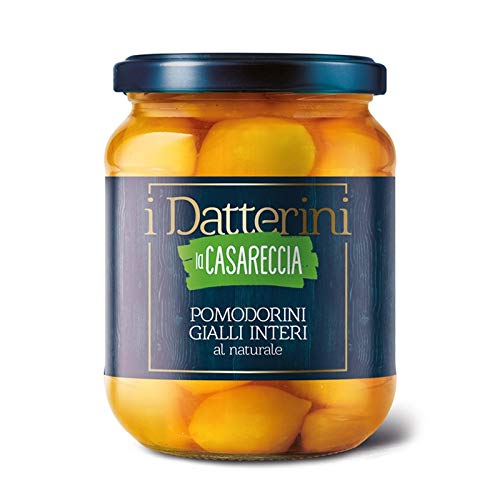 GELBE TOMATEN GANZ NATÜRLICH 540 gr. La Casareccia - Box 12 Stück