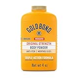 Gold Bond Medicated Original Strength Body Powder, 4 oz., Talc-Free, Anti-Itch, Absorbs & Cools