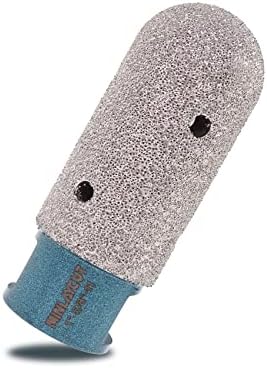 MINLAYCUT Diamond Finger Milling Bit - 1" 25mm Tile Hole Grinder Bit for Enlarging and Shaping or Round Bevel Existing Holes in Porcelain Hard Ceramic Granite and Marble