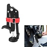 Dite addio all'ingombro: questo supporto compatto e portatile per ruote si inserisce perfettamente nello zaino per essere utilizzato ovunque. È sufficiente aprire i bracci di supporto per sollevare la ruota, creando una piattaforma di riparazione stabile. Il funzionamento senza sforzo per una sola persona garantisce una manutenzione efficiente e che fa risparmiare manodopera