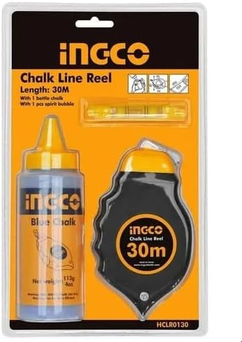 Ingco Chalk Line Reel,Ink Color: Multicolor