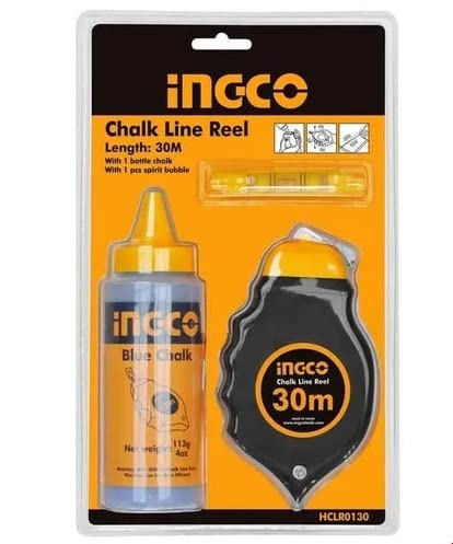 Ingco Chalk Line Reel,Ink Color: Multicolor