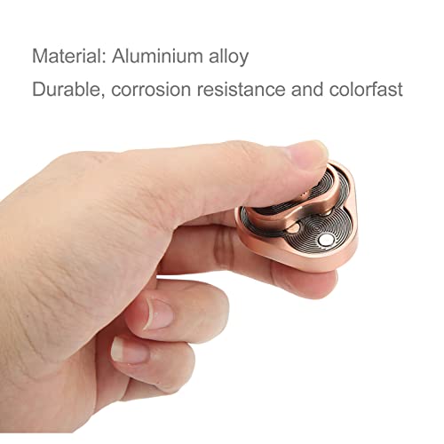 Triângulo de Metal Fidget Slider, Resistência à Corrosão Portátil, Brinquedo Deslizante na Ponta do