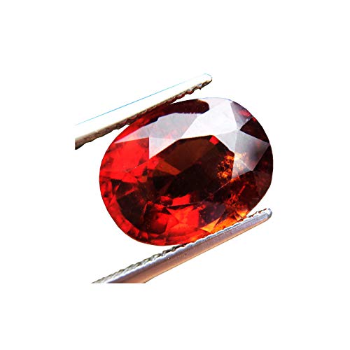 Gomed 4.00 Ratti hesonita natural plata de ley joya astrología védica
