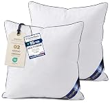 Design elegante - I cuscini sono bordati di blu marino intorno ai bordi e conferiscono un aspetto elegante e sublime. Il loro look moderno permette di integrarsi con qualsiasi arredamento.