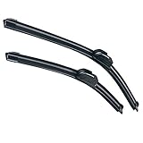 Tamaño: 24 "14" Limpiaparabrisas LHD limpiaparabrisas delanteros escobillas for Nissan Note 2006-2013 Parabrisas Parabrisas ventana delantera