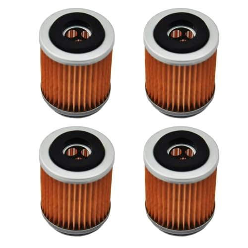 Filtro de aceite para motocicleta TT-R250 y WR250, pack de 4 piezas HF142 para motor