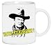 Produktbild Coole-Fun-T-Shirts Wayne INTERESSIERTS  ! Western Kult Kaffetasse John Wayne Becher Weiss Kaffeetasse